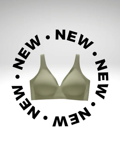 Comfort-Lift Bra V-Neck Design - Wireless & Seamless